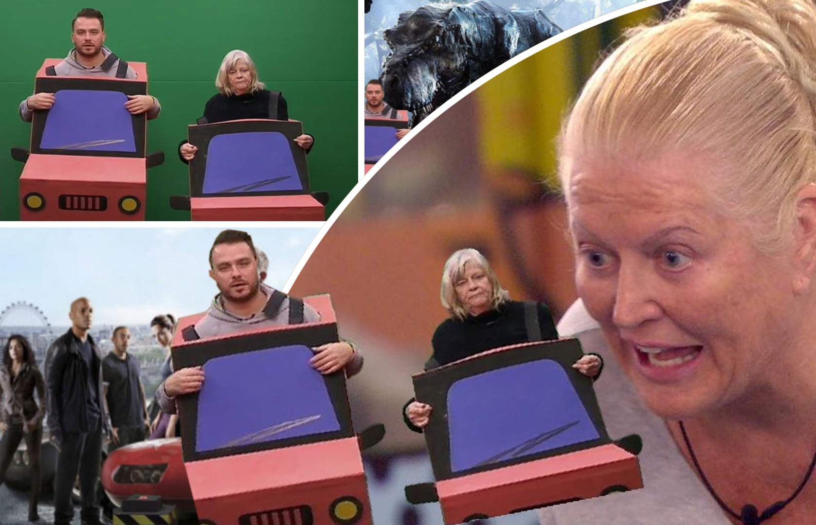 Big Brother launches hilarious 'Photoshop Challenge' on Twitter and fans took to the opportunity placing the celebs in various situations