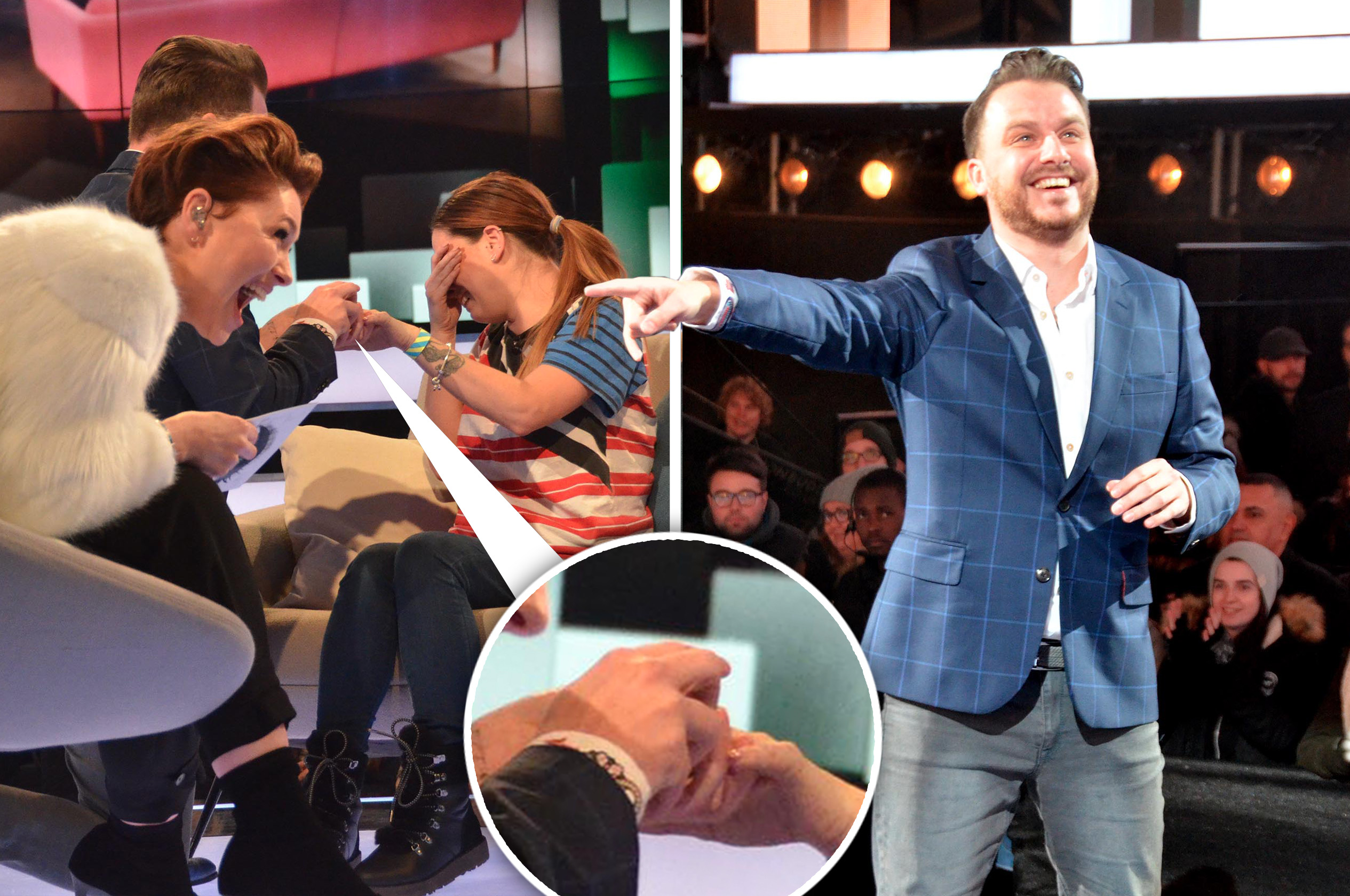 Daniel O'Reilly PROPOSES to girlfriend LIVE after being eighth evicted from the Celebrity Big Brother house