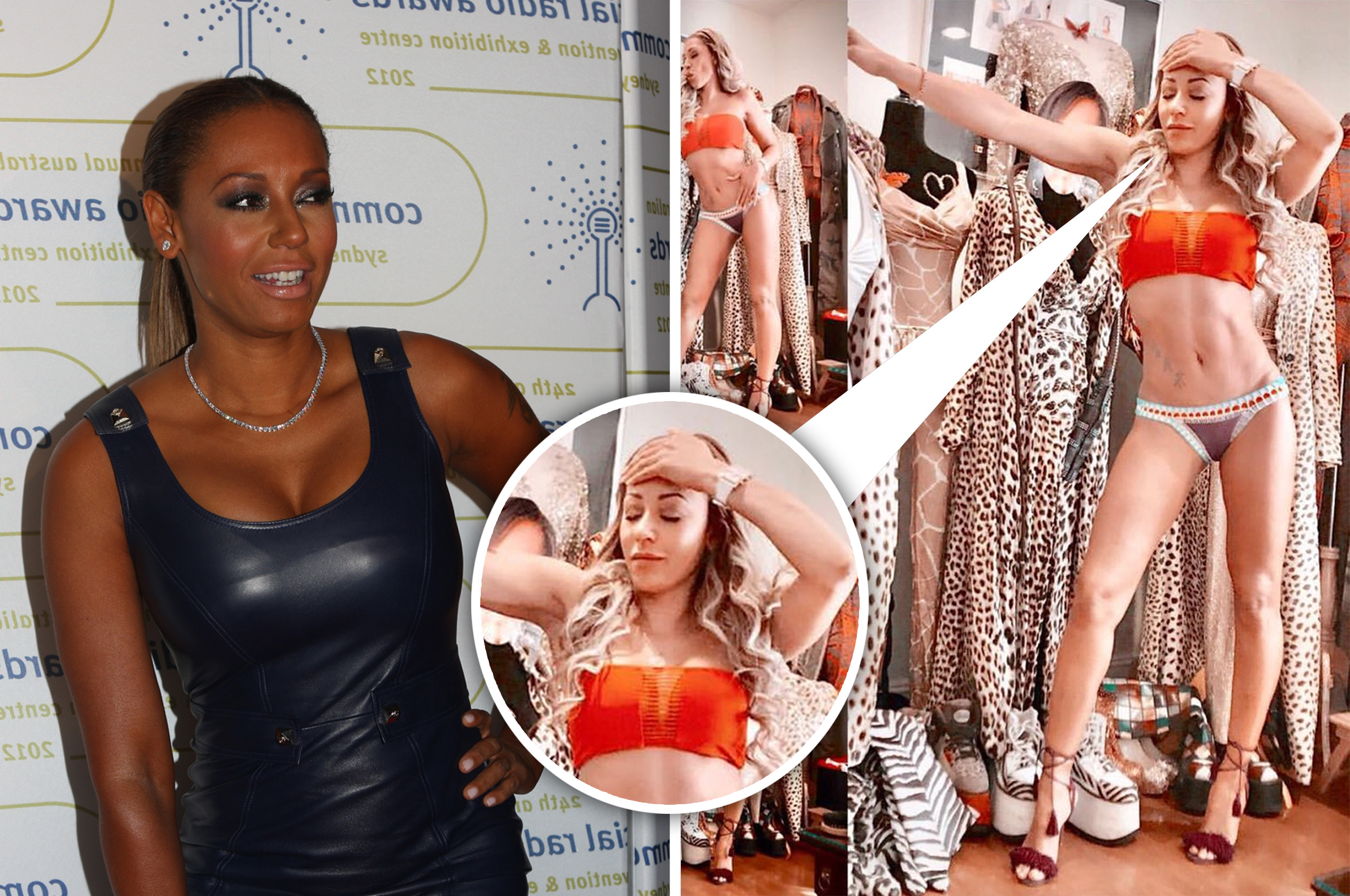 Mel B says 'I do need a tan' blasting skin-bleaching accusations in 'unrecognisable' bikini photo on Instagram