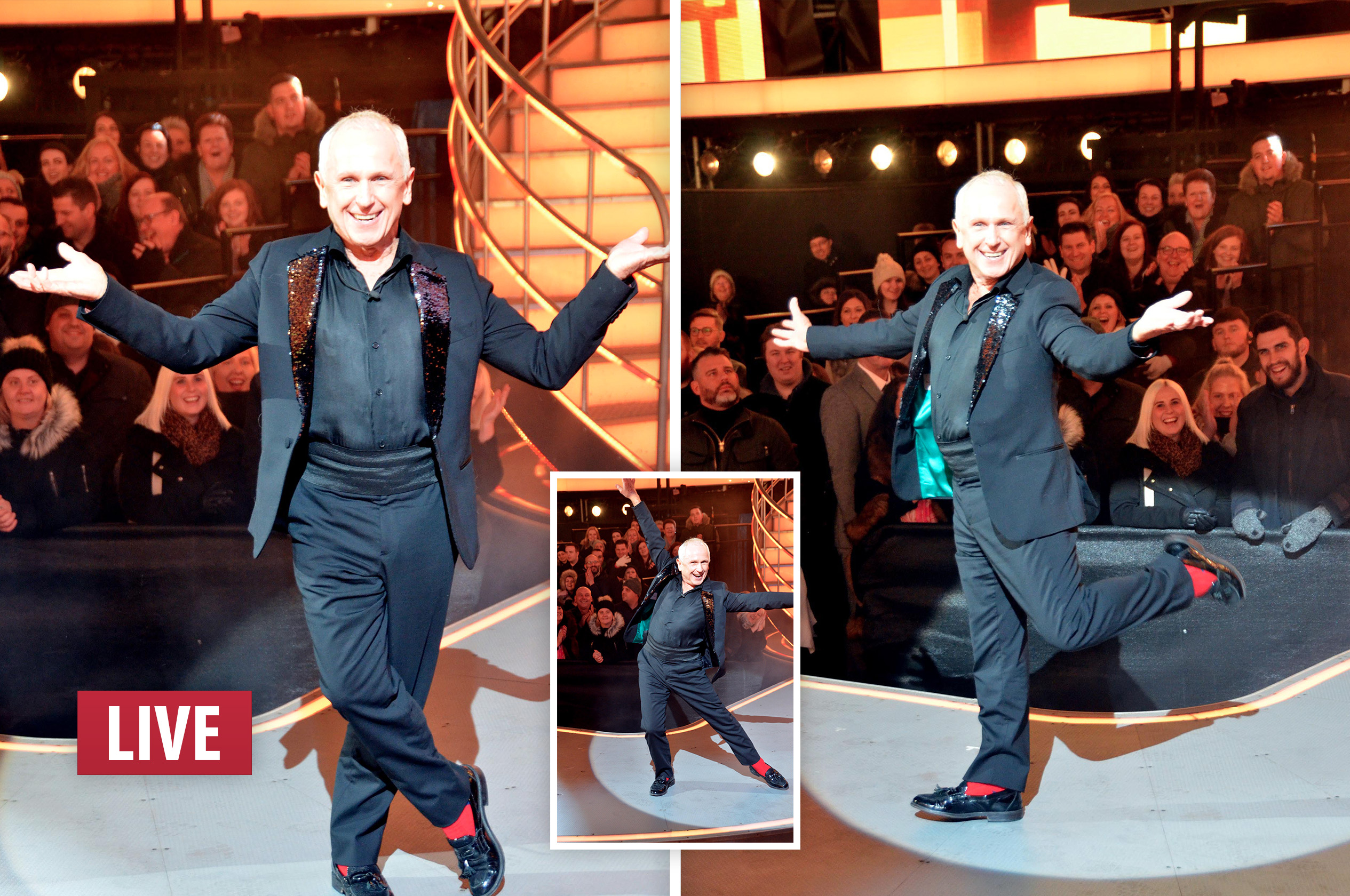 Wayne Sleep comes in fifth place during Celebrity Big Brother's final 2018