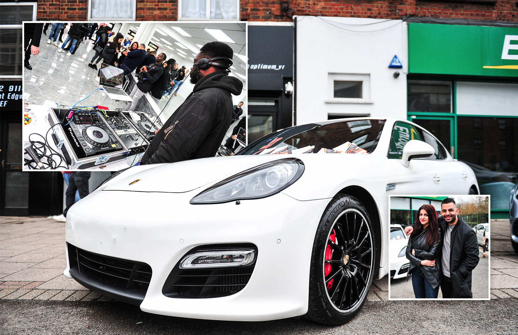 GALLERY: What happens when an international club DJ 'gives away' his £60,000 Porsche Panamera to a lucky fan for just £50