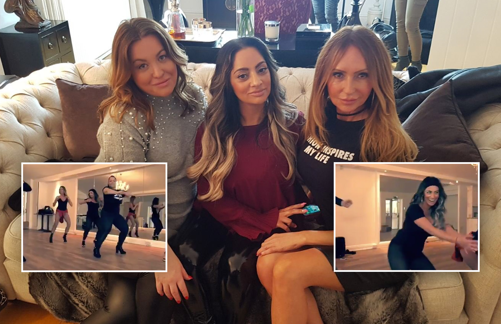 'There's no age limit for twerking!' Essex's Girly Night In cast go on NIGHT OUT as they learn how to dance like Beyoncé in latest episode of the controversial chat show