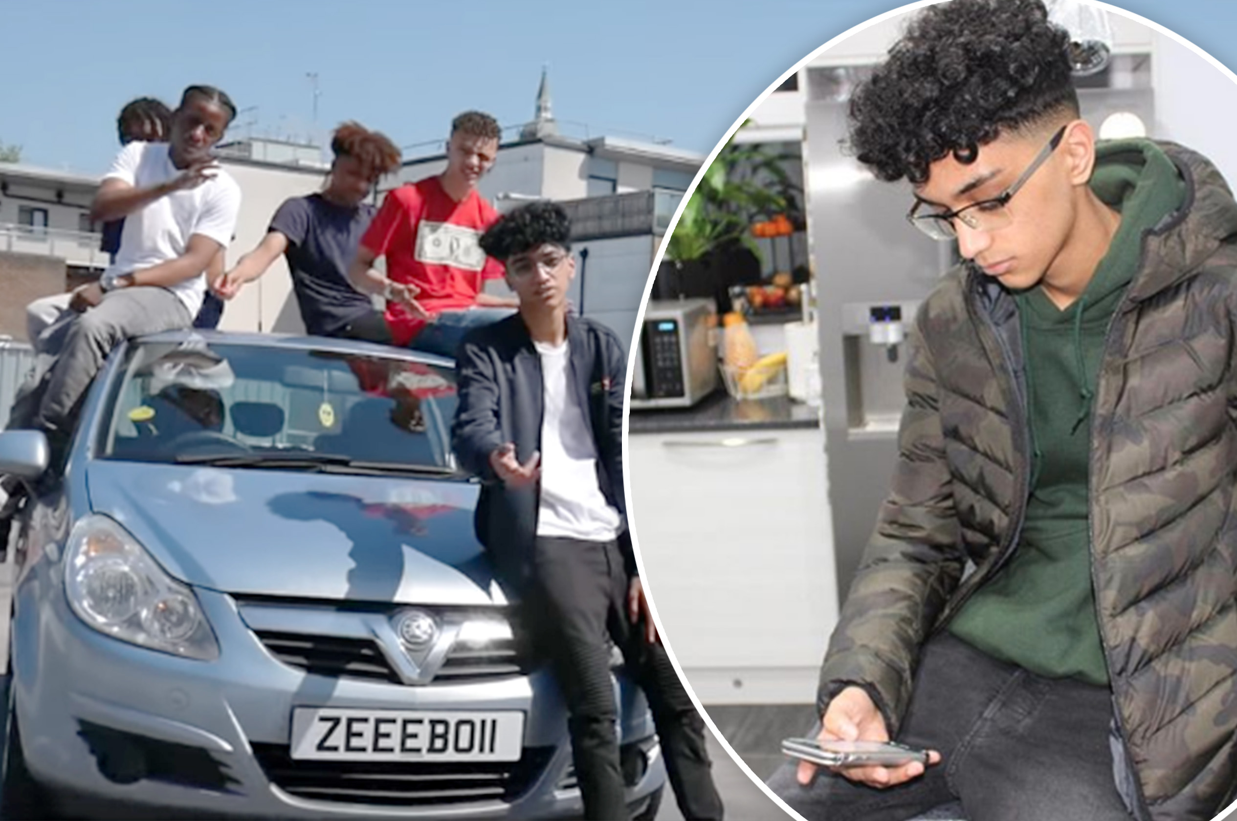 Meet the London lad, 17, who was responsible for alternative version of EO's hit single German 'In a Corsa' – how this boy from Croydon got into making music