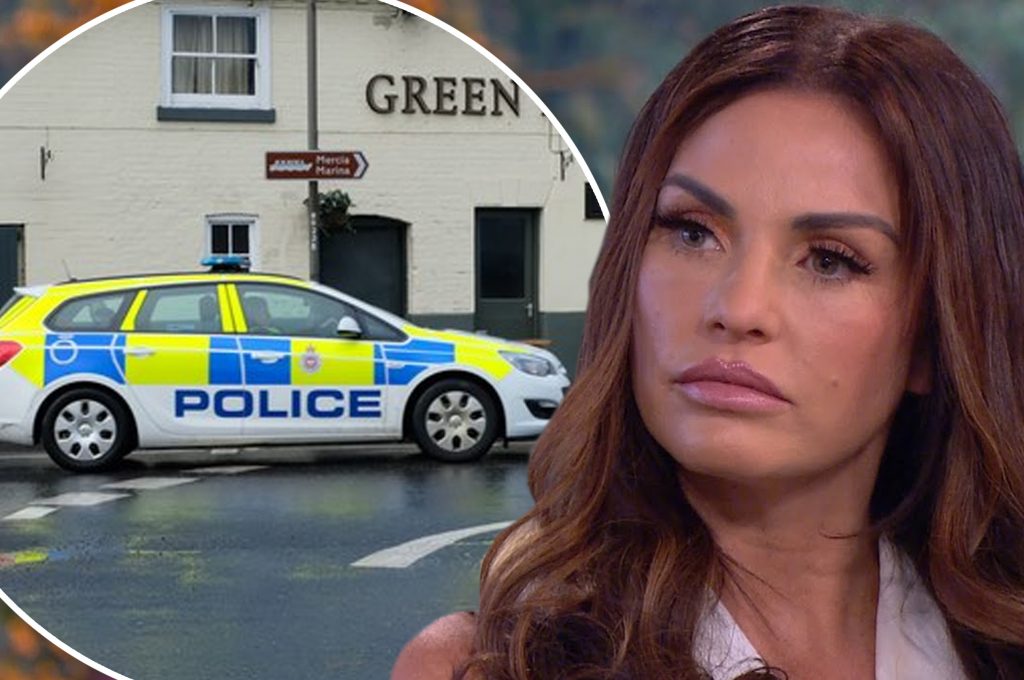 Katie Price reports herself to police after illegally driving her son Harvey to hospital appointment during her six-month driving ban