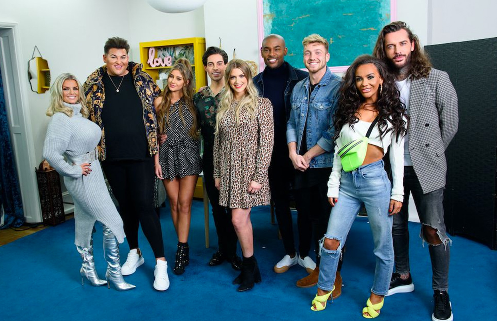 Kerry Katona and Georgia Steel amongst seven celebrities getting ready to 'put their hearts on the line for love' in new series of Celebs Go Dating