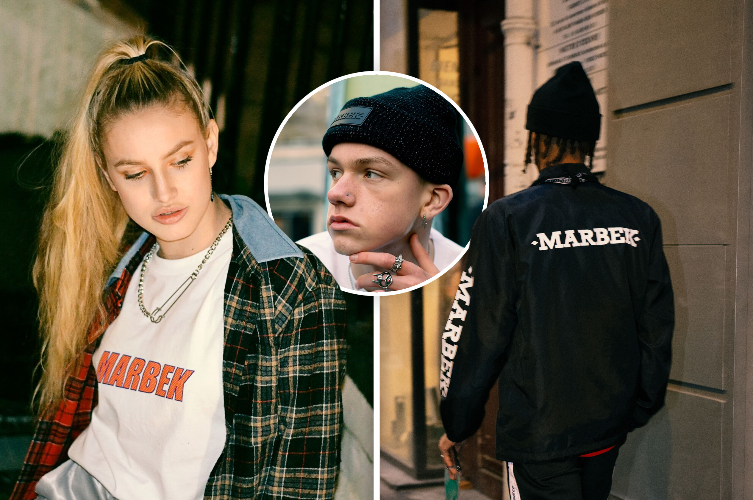 Brit-based streetwear fashion label Marbek debut their 'nod to the warmer months' spring summer 19 collection in picturesque Paris