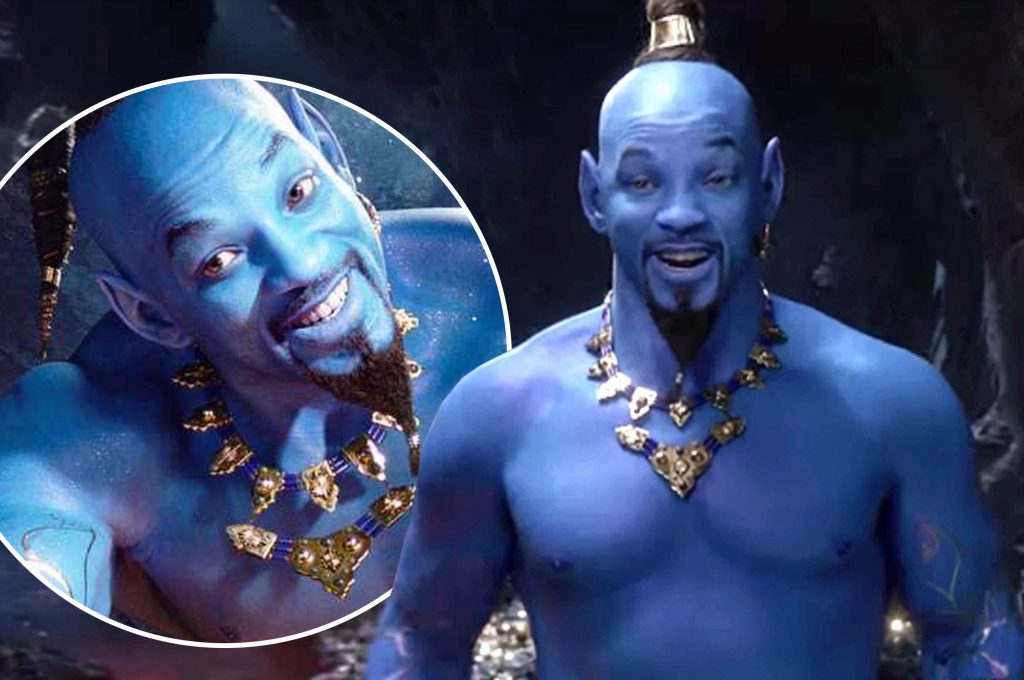 Will Smith as Aladdin 2019 genie labelled 'horrible' in social media MELTDOWN as official trailer is revealed at Grammys