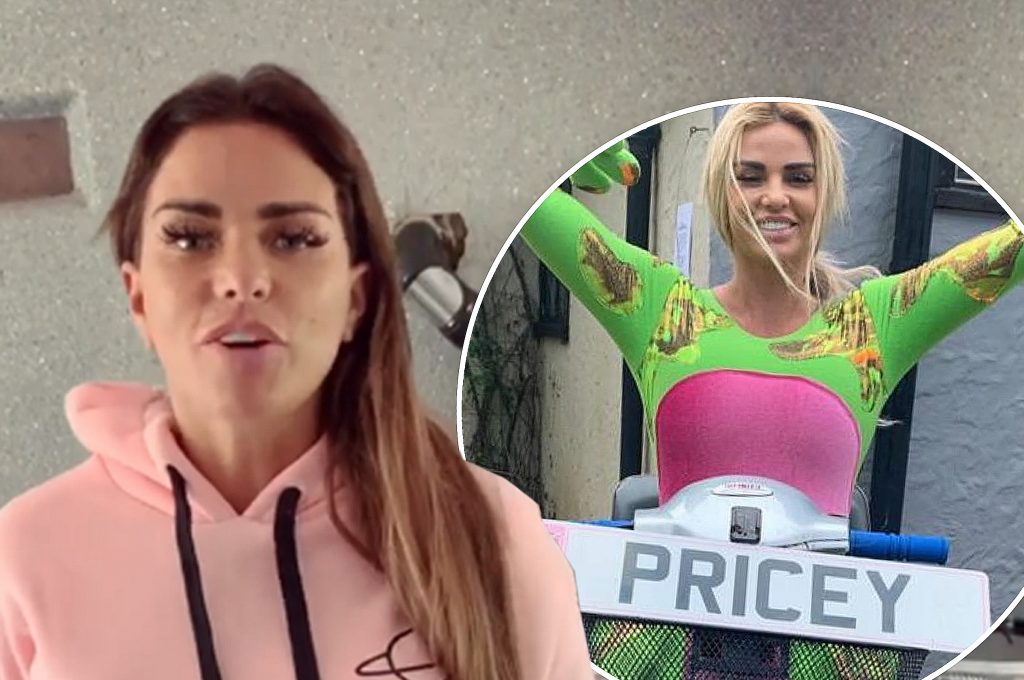 'There's only one Pricey': Katie Price hints at My Crazy Life TV show return while dressed as frog on mobility scooter with private plates