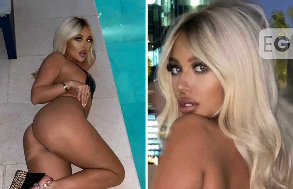 Geordie Shore's Bethan Kershaw shows off her body in pool snaps