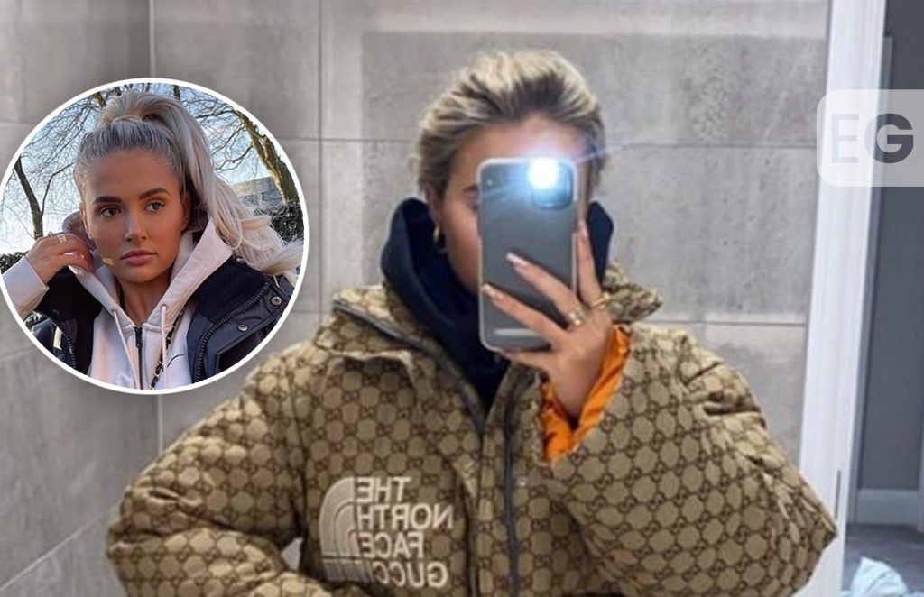 Molly-Mae Hague divides fans with 'chav chic' Gucci coat