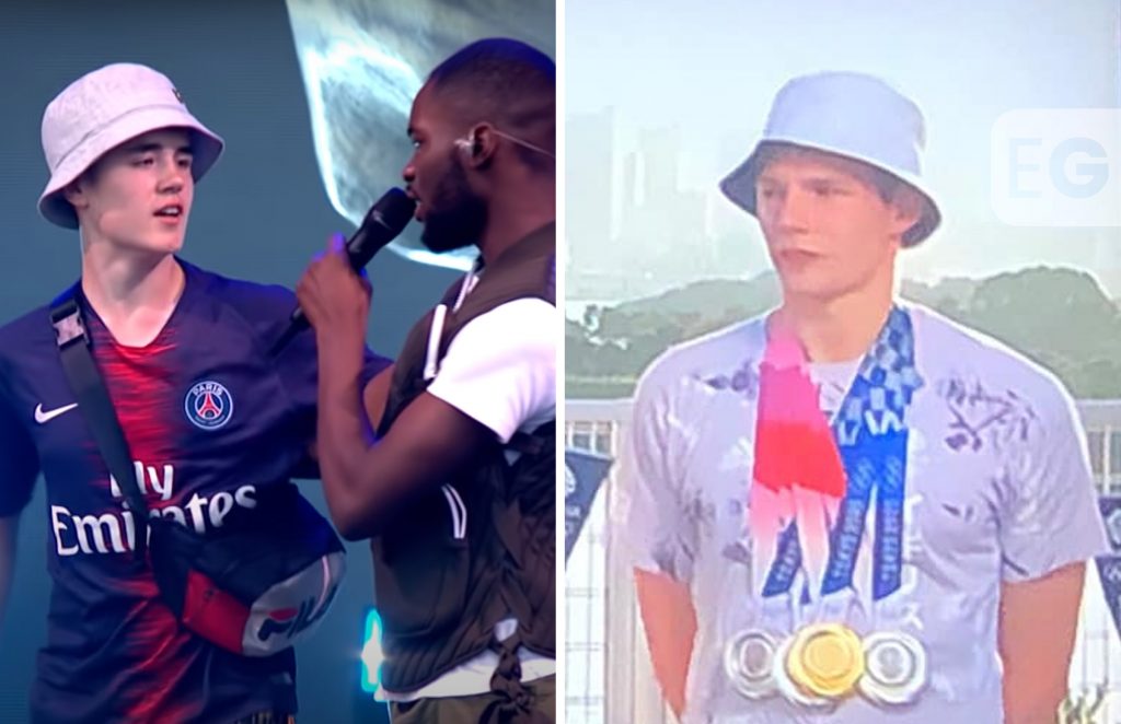 Fans convinced Olympian is Alex from Glastonbury