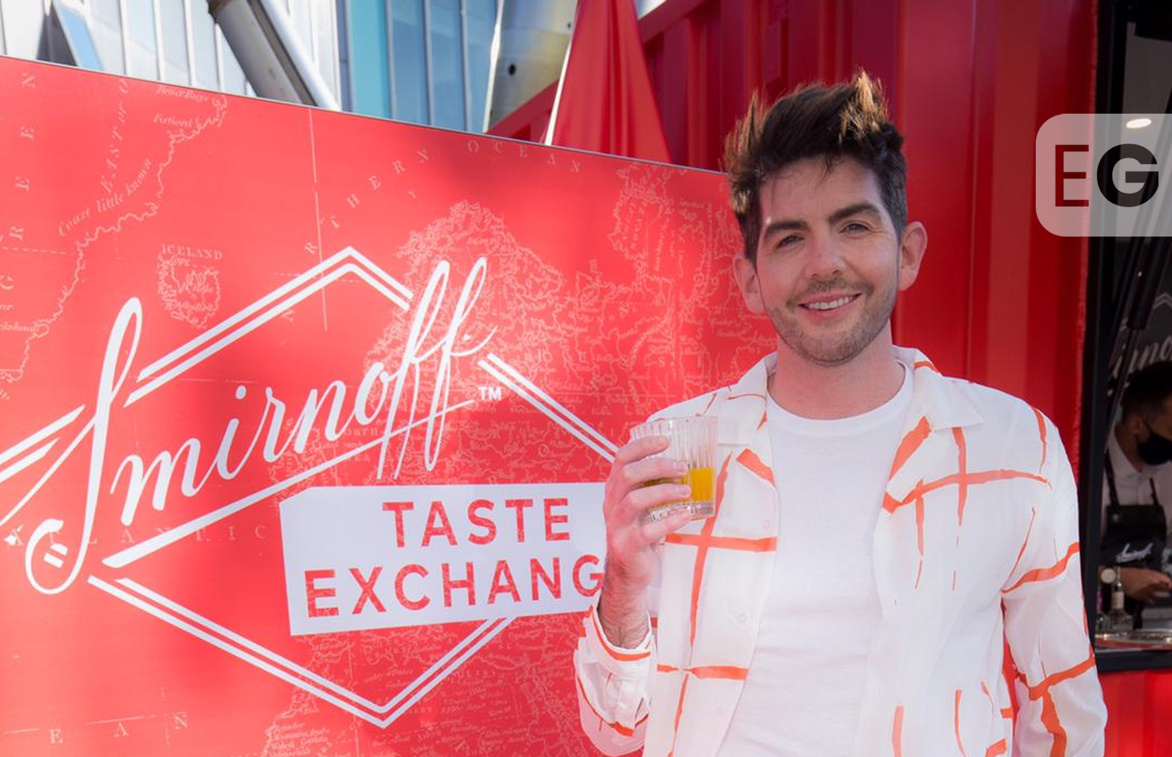 Scott McGlynn attends star-studded boozy vodka event