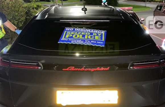 Police seize uninsured £200k Lamborghini Urus on M1