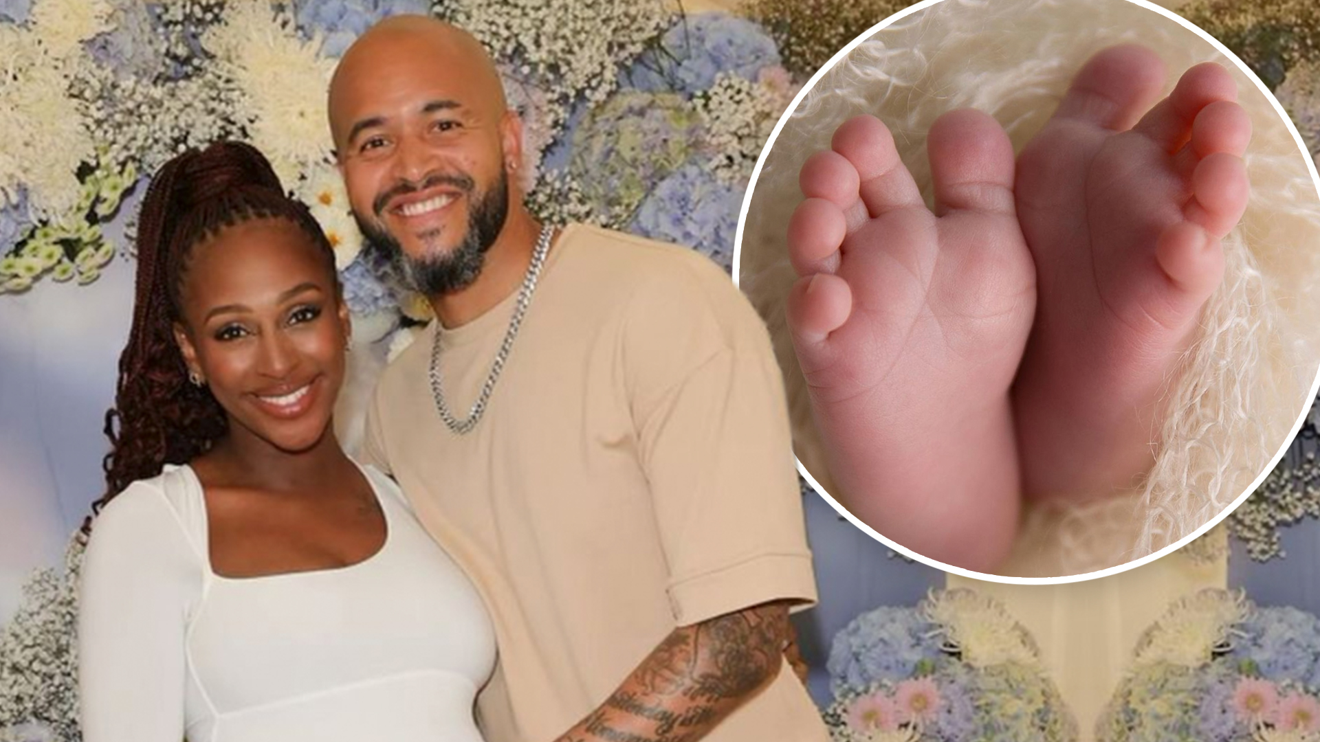 Alexandra Burke and Darren Randolph welcome their 'little grape' baby