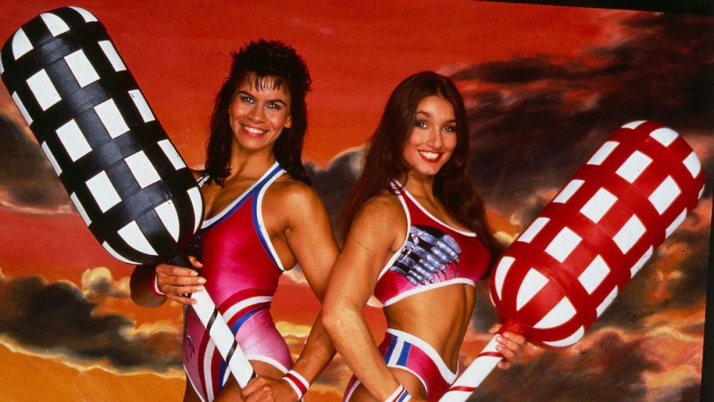 Iconic TV show Gladiators is returning on BBC One and BBC iPlayer. Picture: Archive