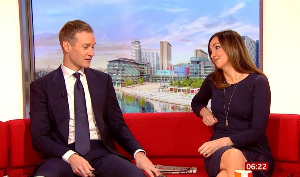 Dan is best known for his previous presenting role on BBC Breakfast. Picture: BBC