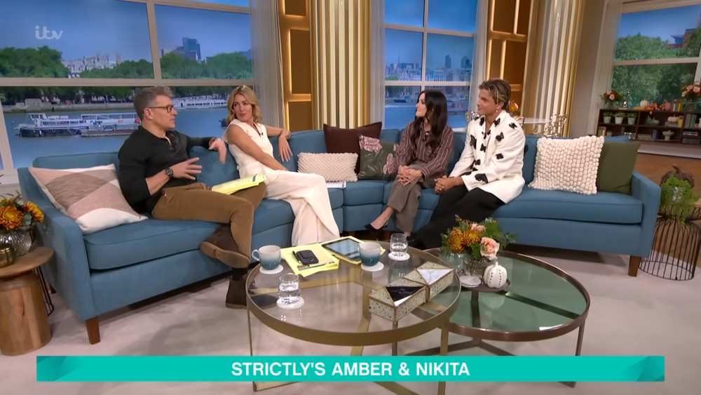Amber Davies on This Morning