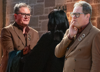 Celebrity Traitors Alan Carr