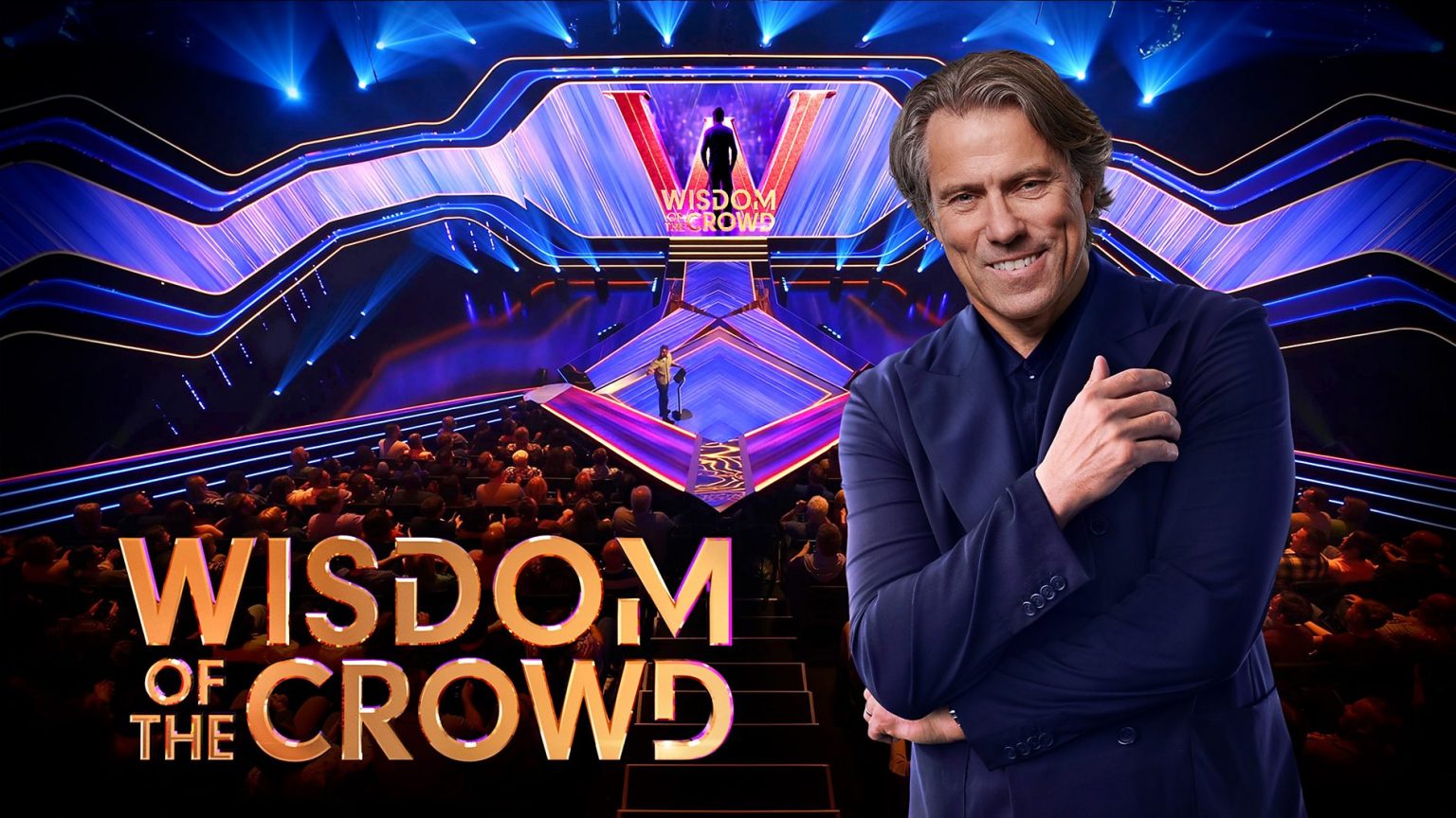 John Bishop hosts the new BBC Saturday night quiz Wisdom Of The Crowd