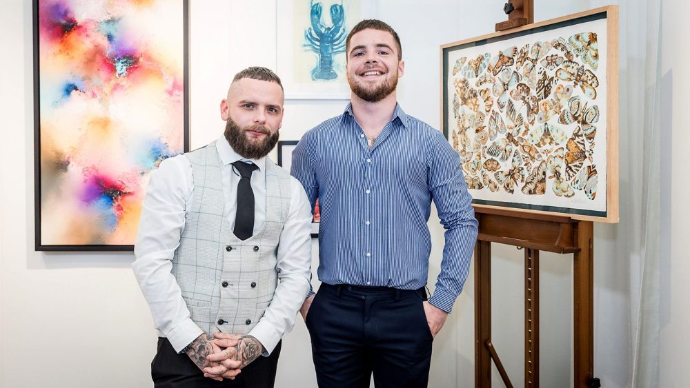 Gavin and Liam celebrate after winning The Big Deal series finale.